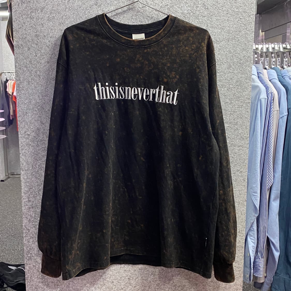 디스이즈네버댓 빅로고 타이다이 롱슬리브 B3664 상품이미지2