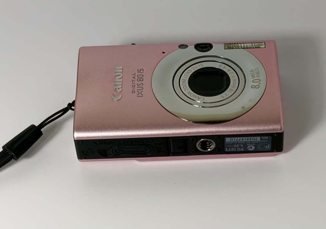 캐논 익서스80is 핑크 디카 상품이미지2