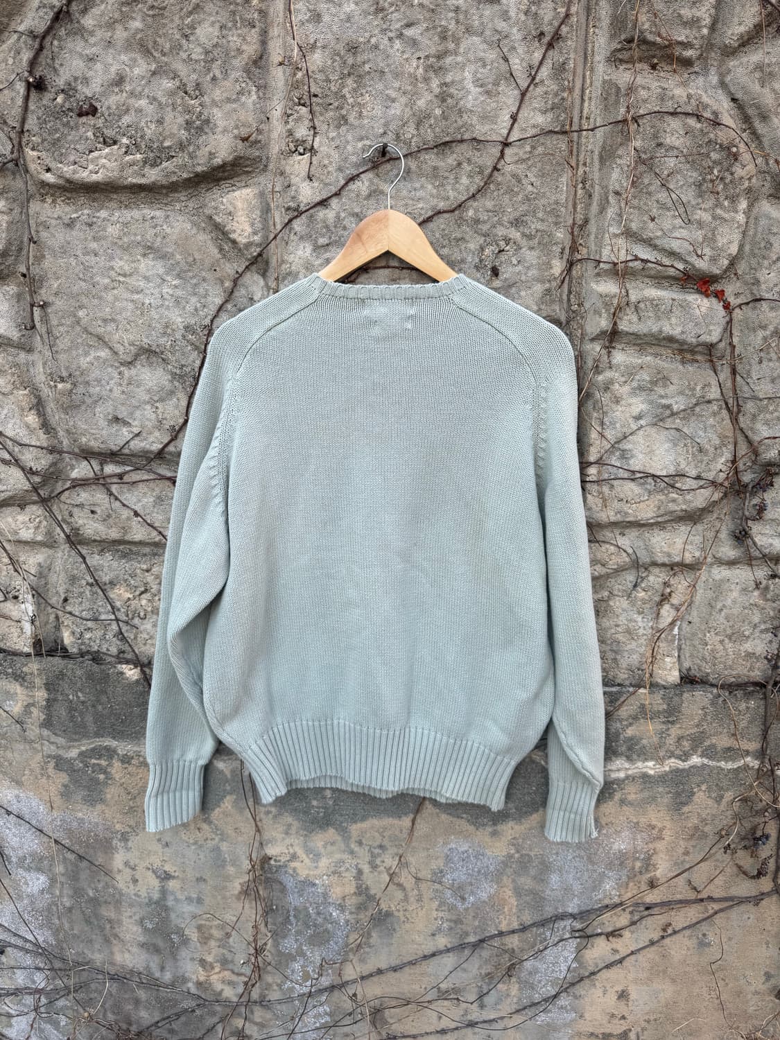 90s 폴로 랄프로렌 빈티지 코튼 레글런 니트 민트 m 상품이미지2