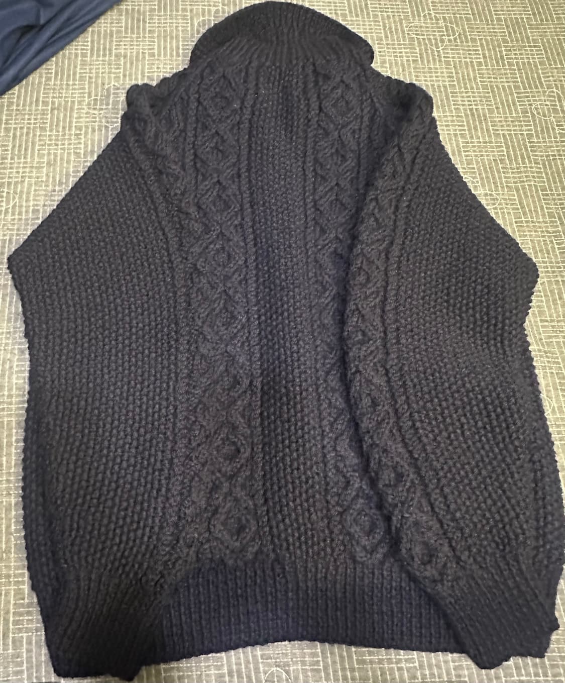 인버알란 3A 럼버가디건 네이비 40 상품이미지2