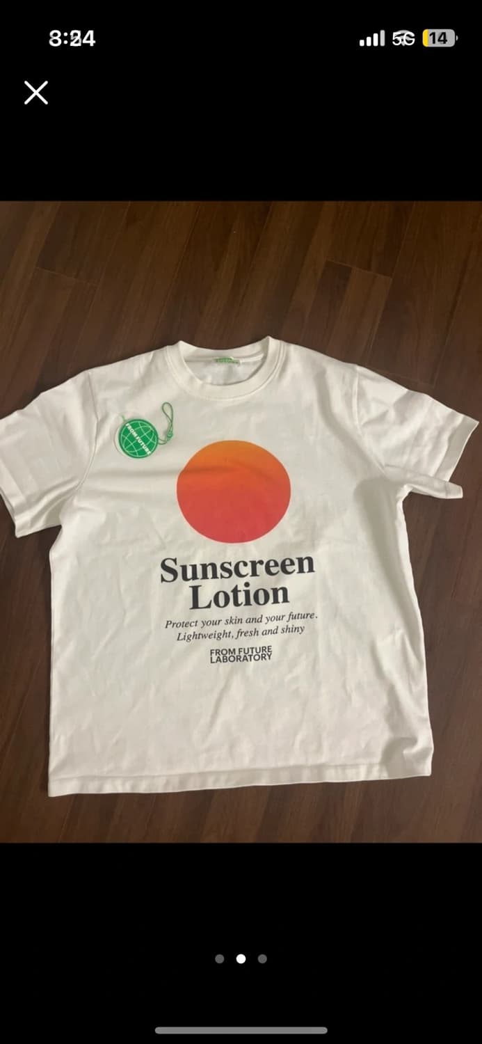 프로뮤처 FROM FUTURE 반팔 티셔츠 L 상품이미지1