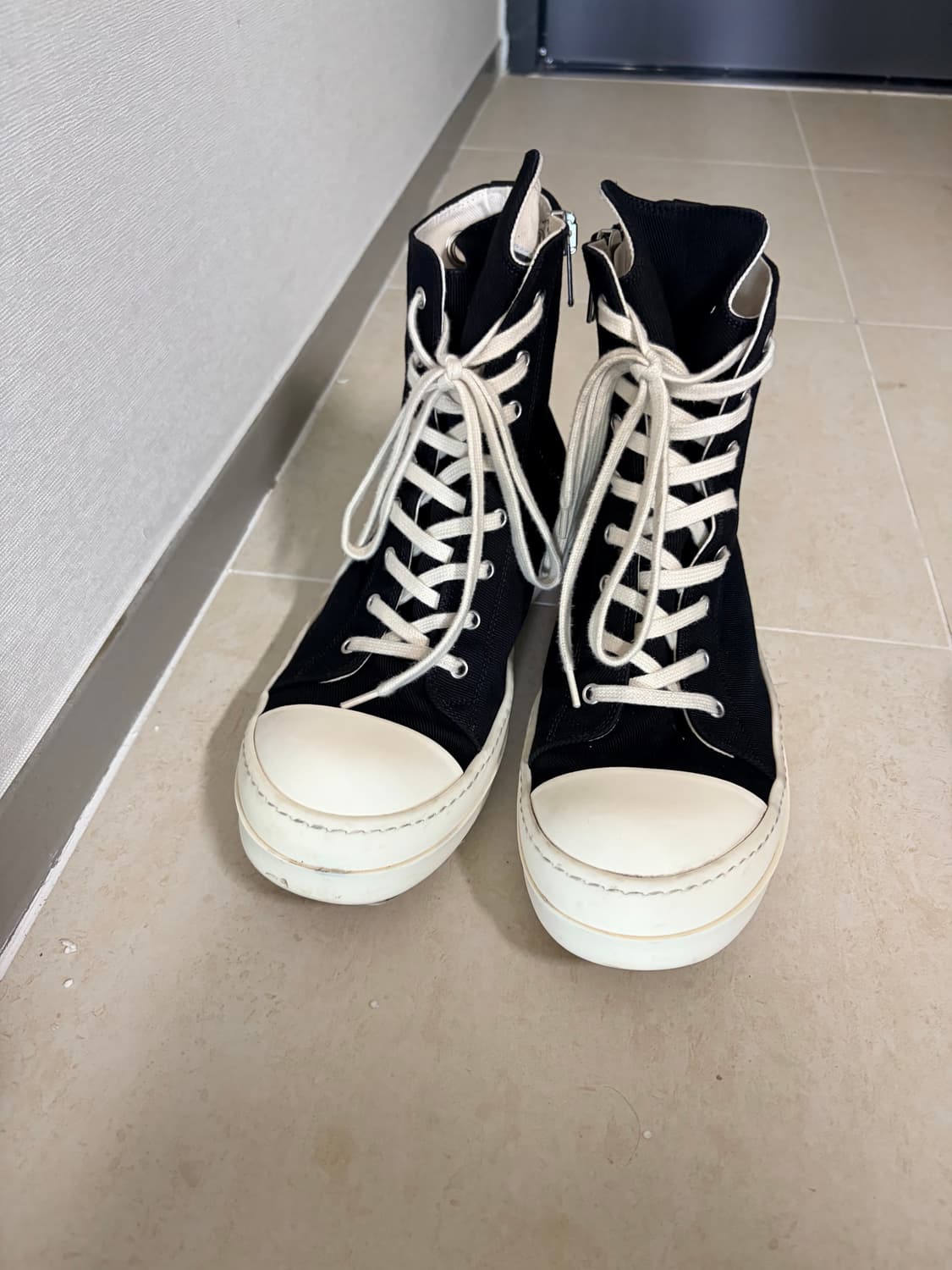 릭오웬스 다크쉐도우 하이탑 43.5 상품이미지5