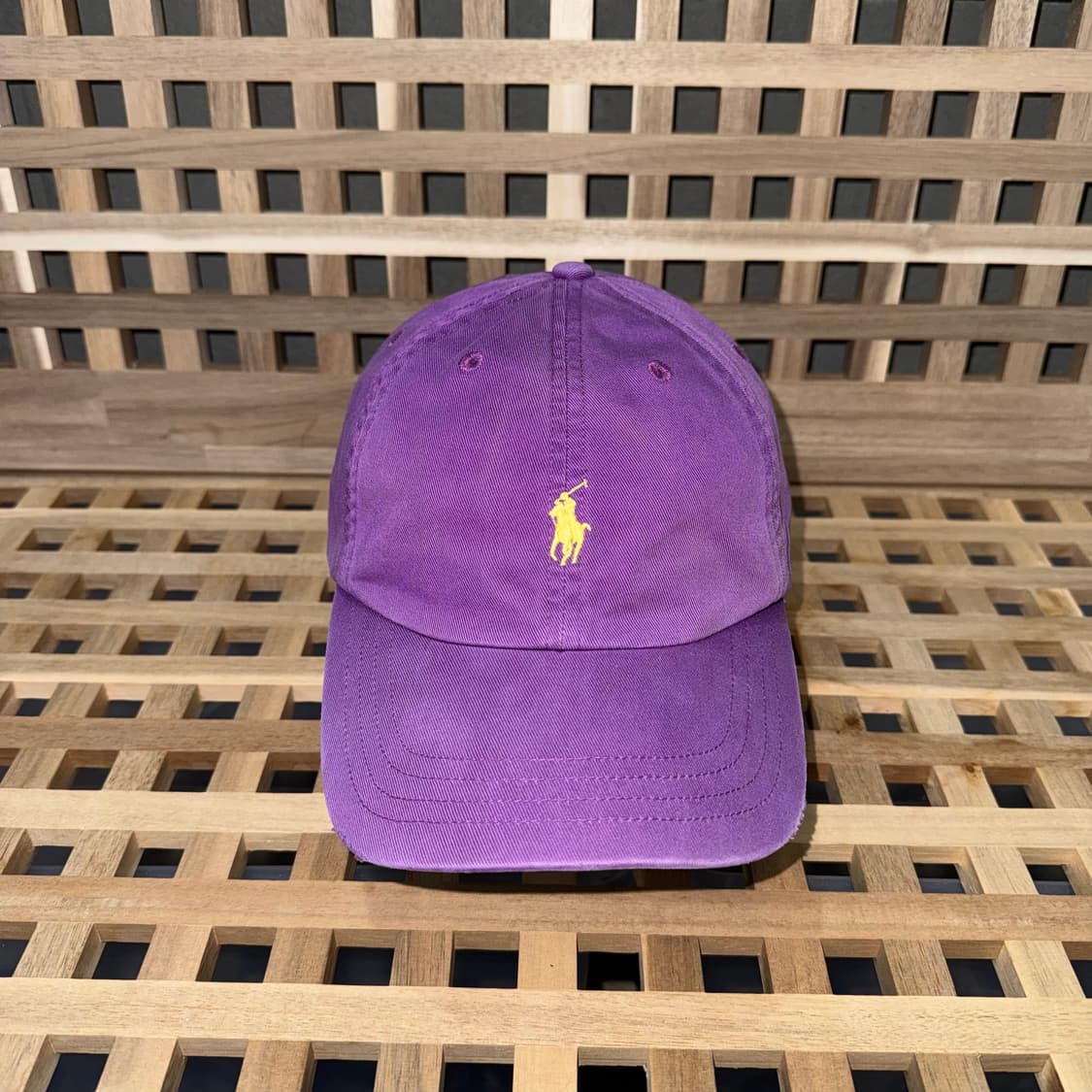 폴로 레더스트랩 퍼플 캡 상품이미지1