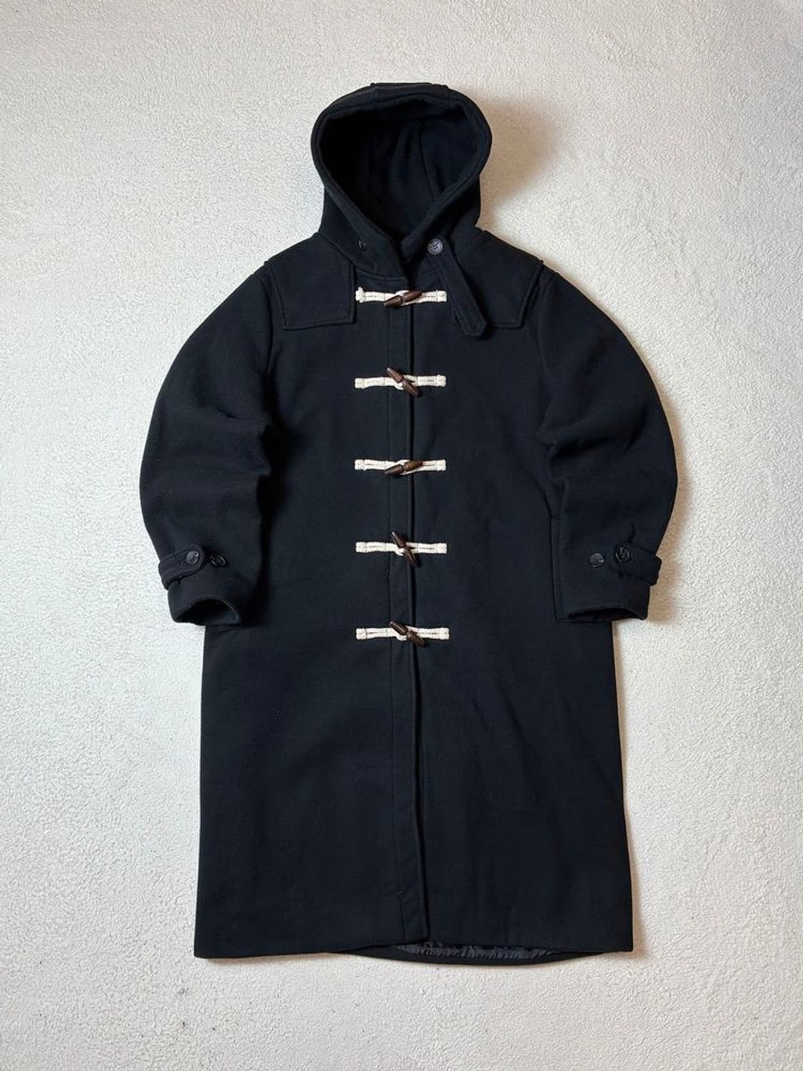 Selectede 롱 후디 더플 코트 PN7663 상품이미지1