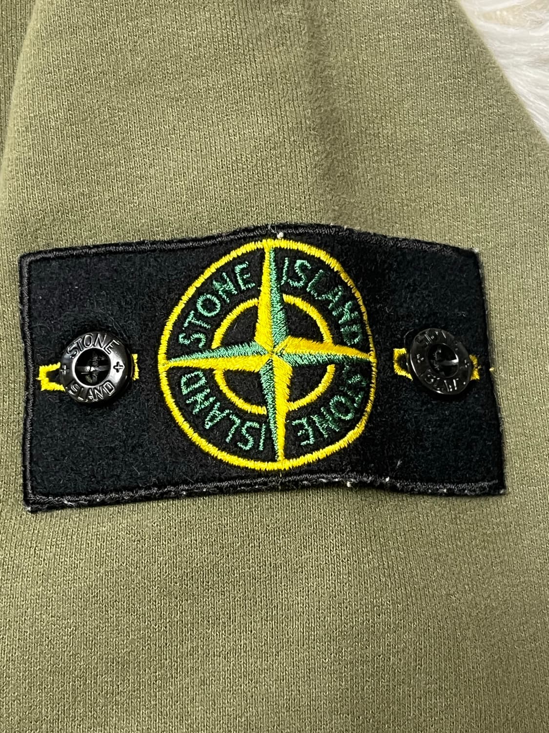 스톤아일랜드 맨투맨 카키 M 상품이미지3