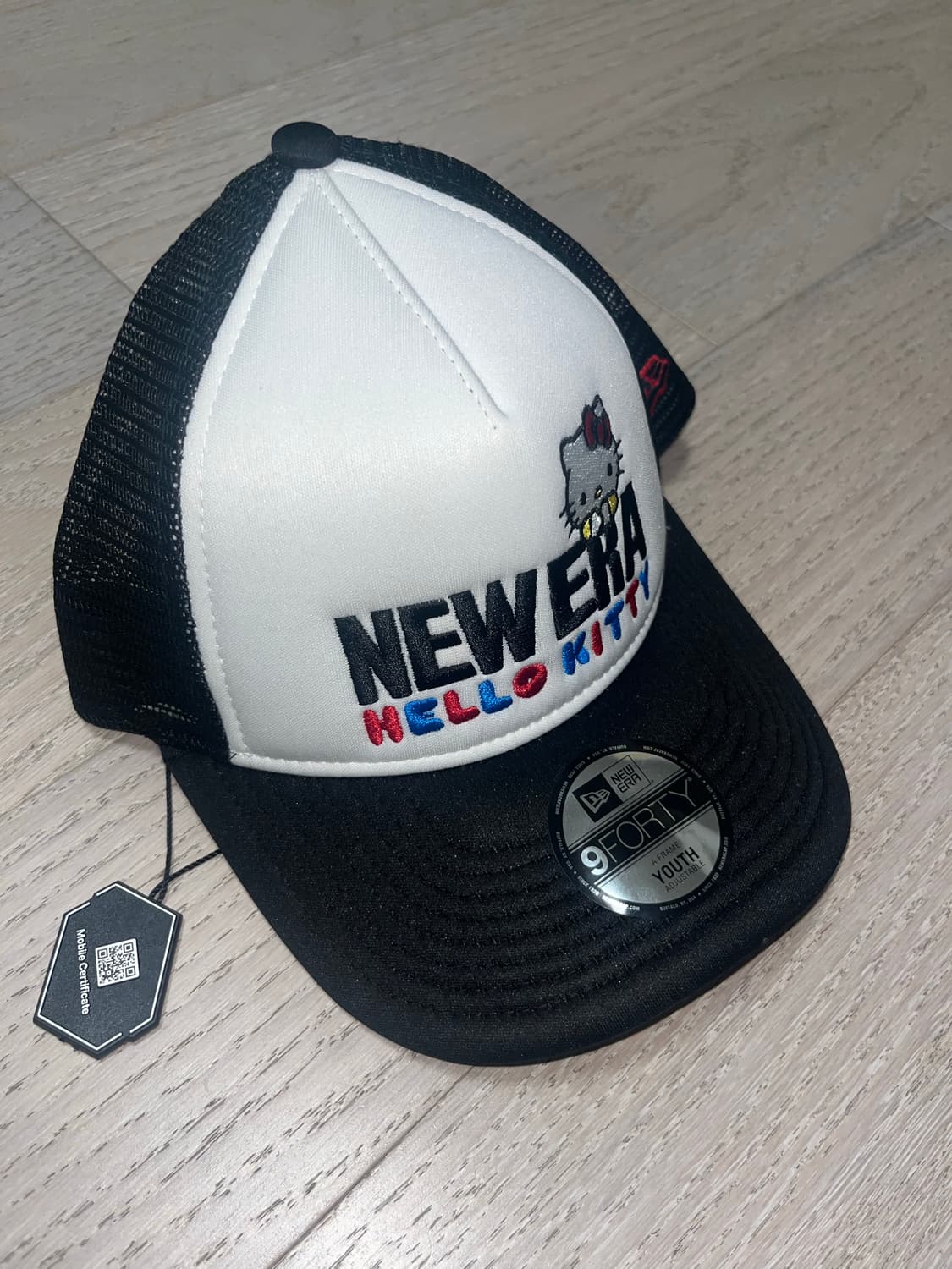 뉴에라 헬로키티 메쉬캡 키즈 상품이미지1