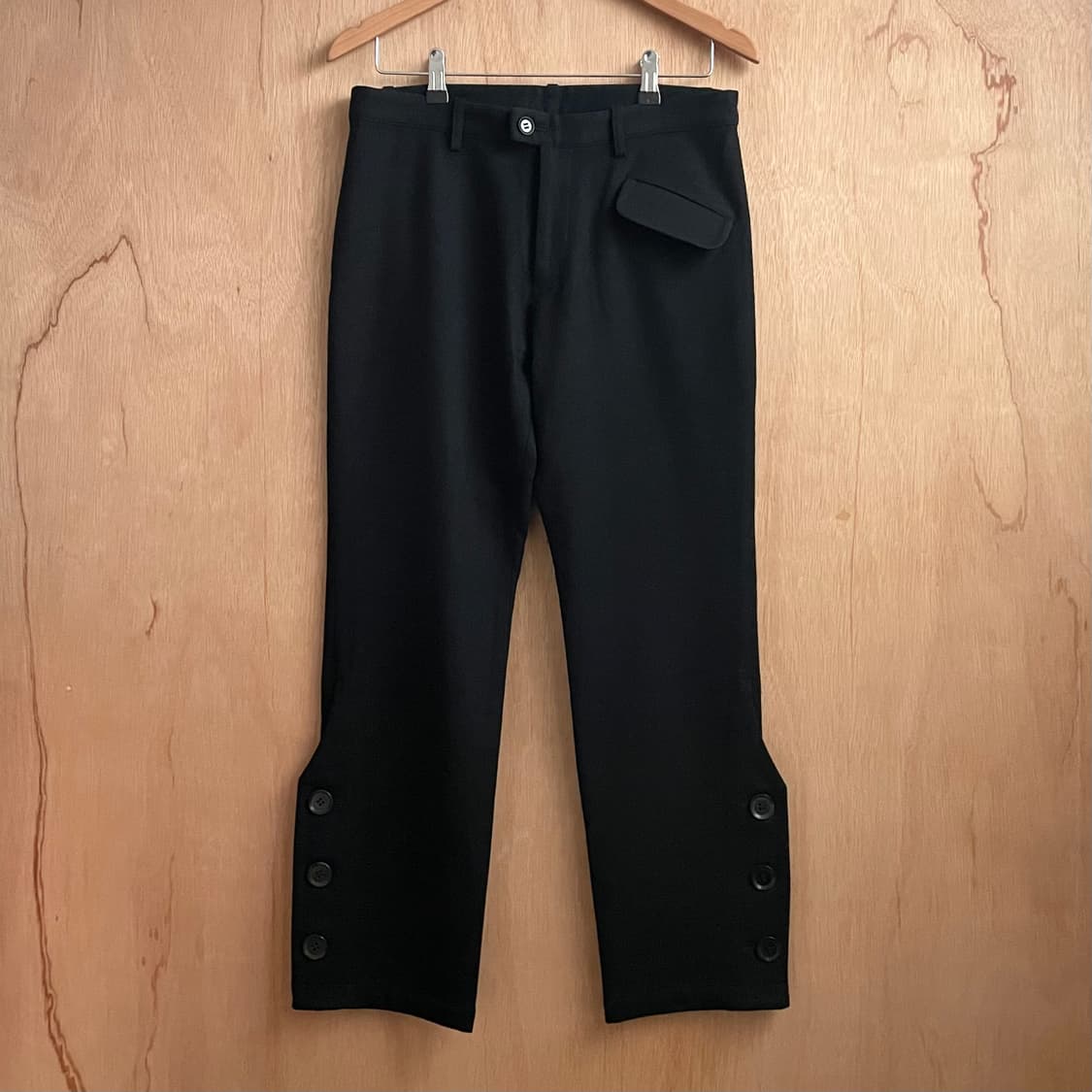 요지야마모토 y’s 밑단 버튼 팬츠 상품이미지4