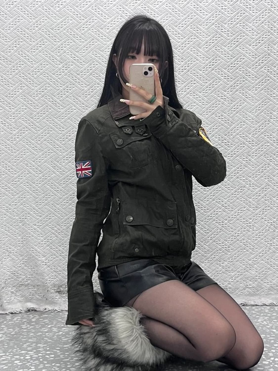 슈퍼드라이 재팬빈티지 밀리터리 리미티드 바버 자켓 95 C09780 상품이미지2