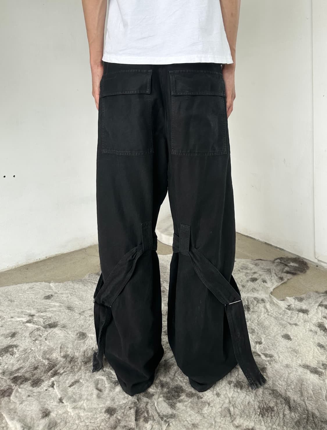 드리스 반 노튼 와이드 스트랩 카고 상품이미지2