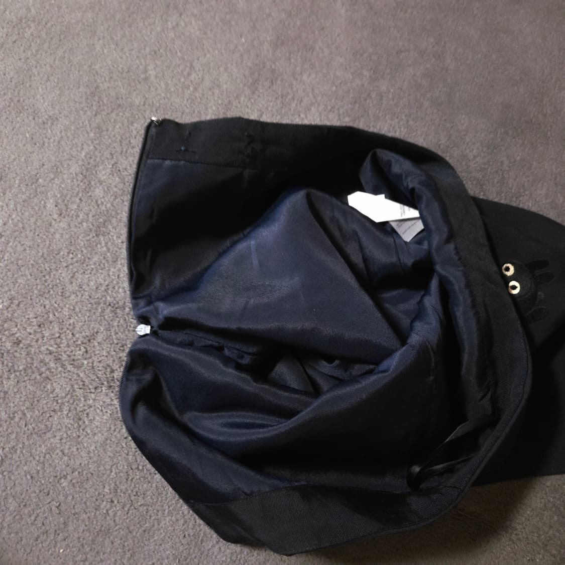 빅토리아베컴 캣 스커트 치마 다크네이비 상품이미지3