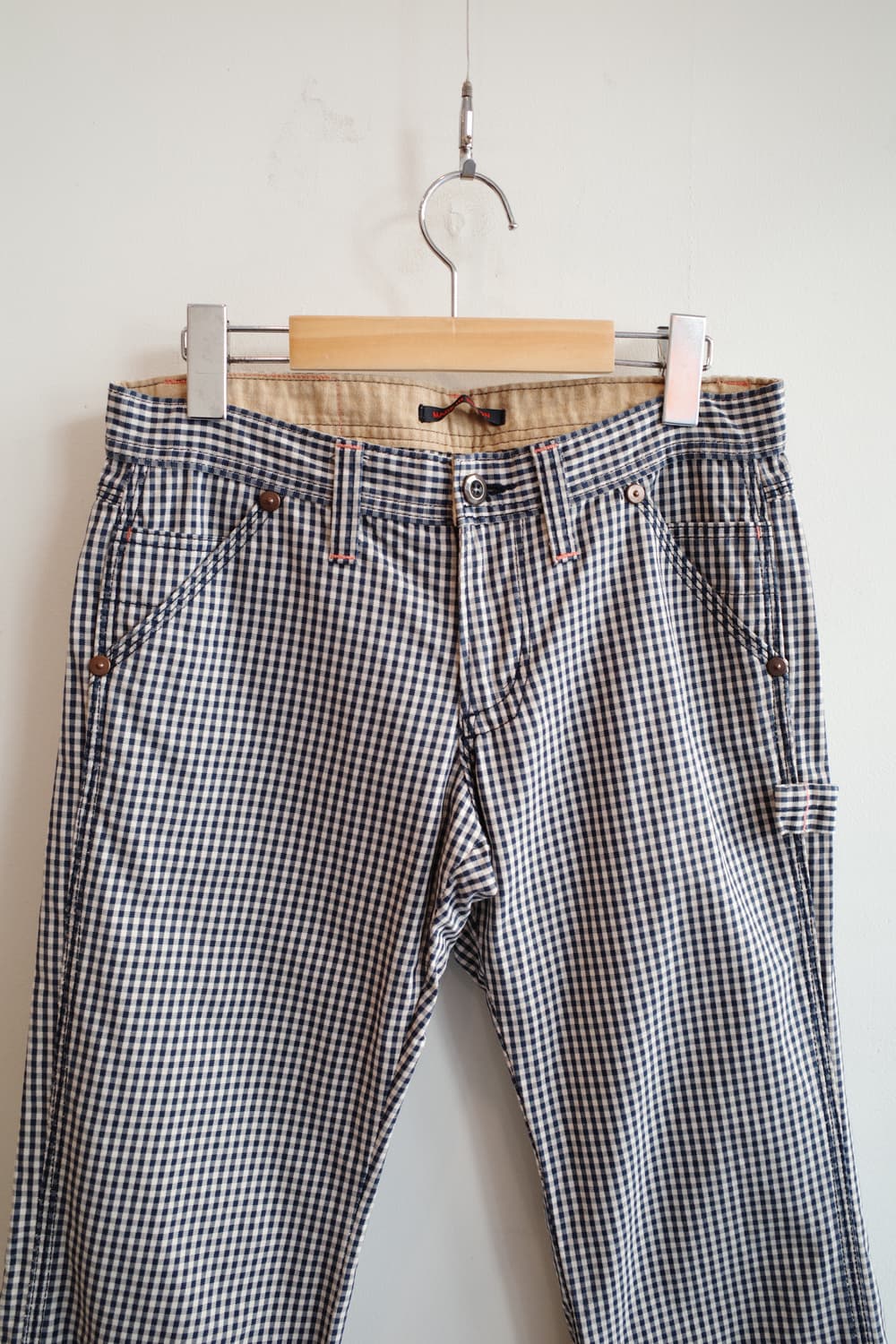 Japan brand 깅엄체크 워크팬츠 (made in Japan) 상품이미지2