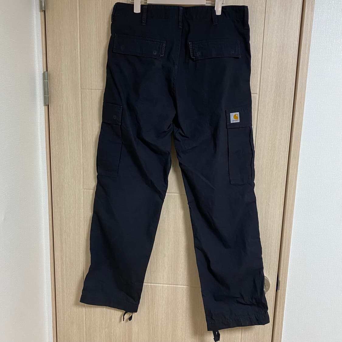 칼하트 Wip 레귤러 카고 팬츠 블랙 33x32 상품이미지2