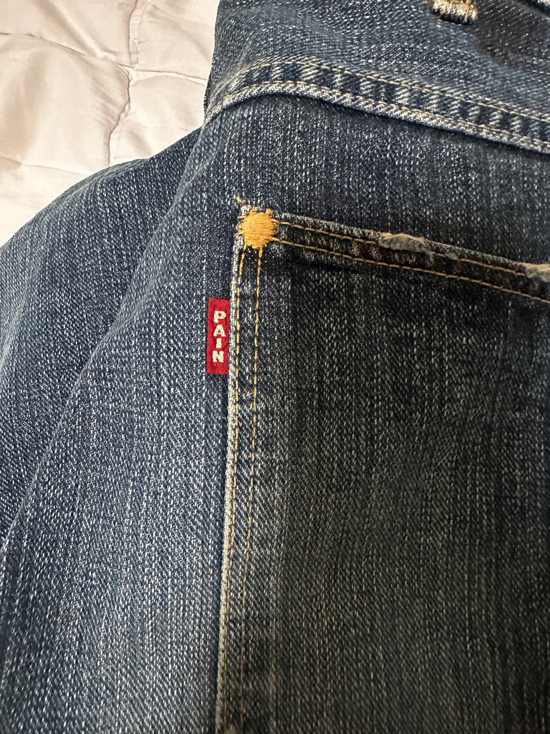 넘버나인 03aw 패치데님 상품이미지10