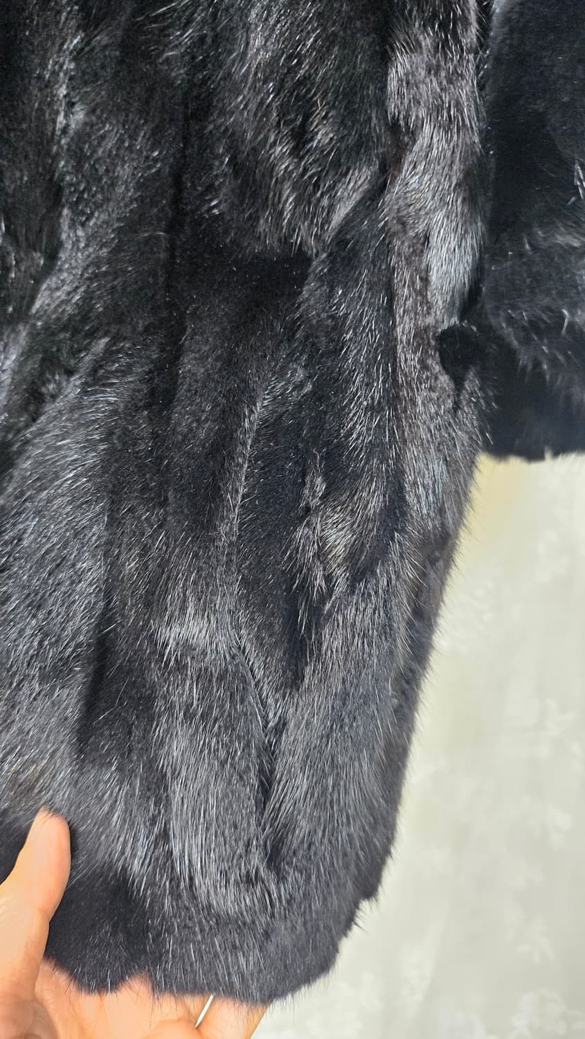 블랙 밍크자켓  상품이미지4