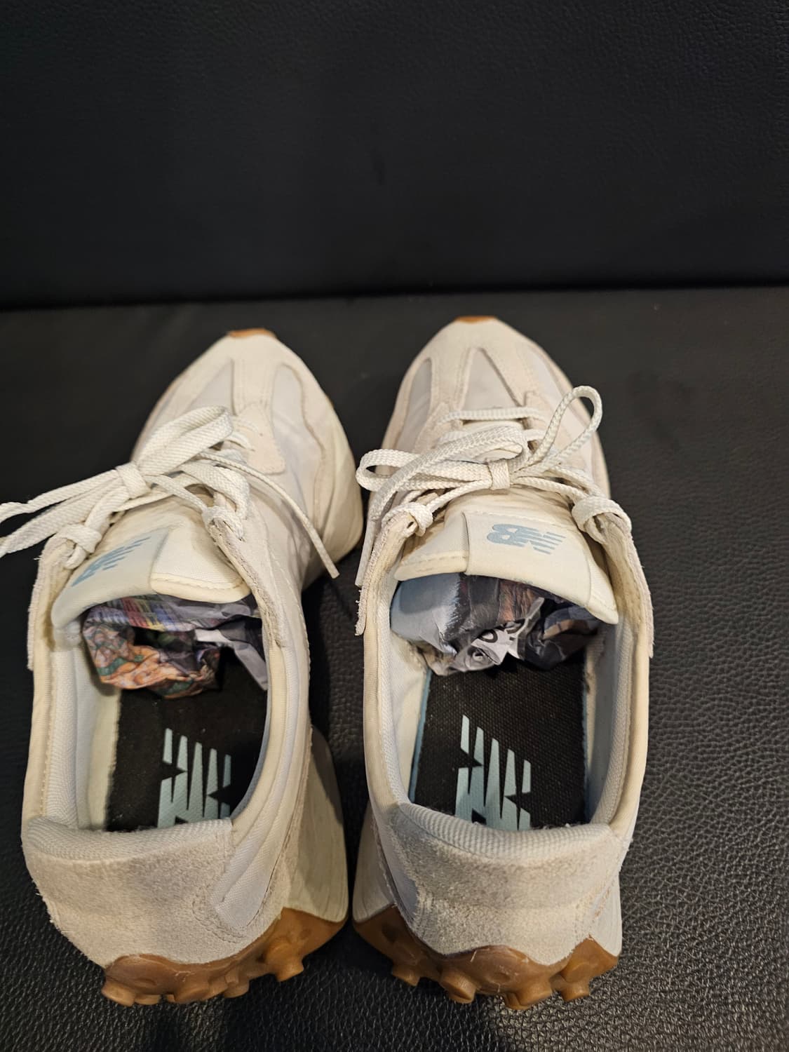 뉴발란스 문빔 327 아이보리 운동화 상품이미지6