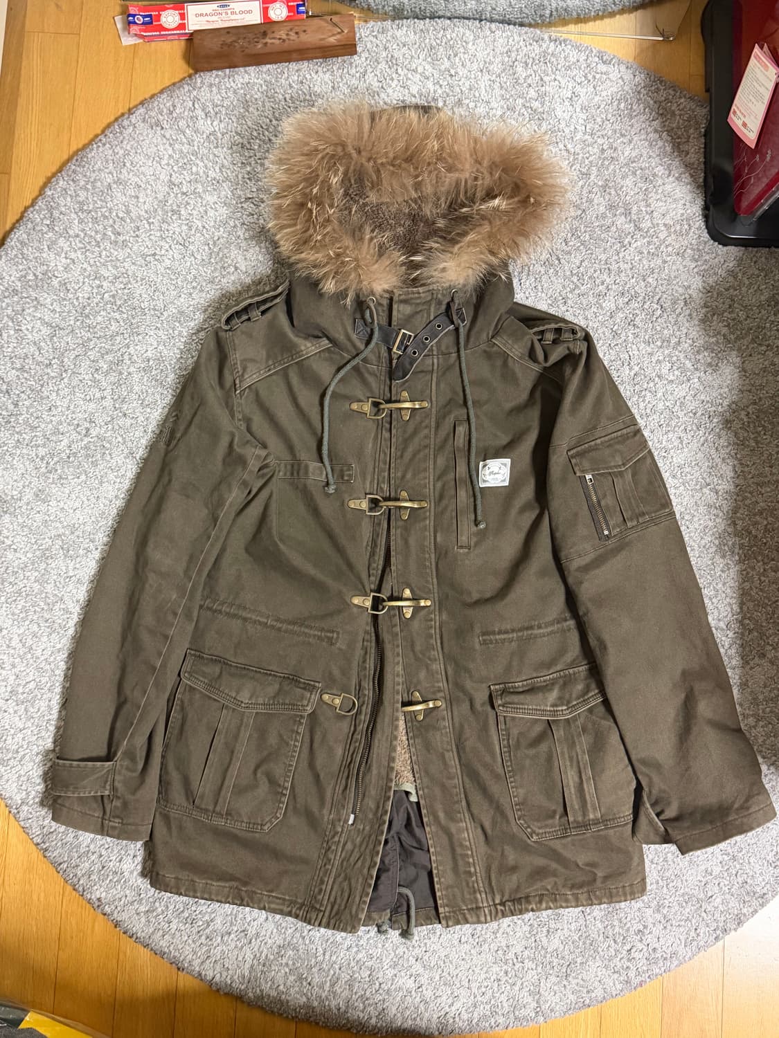 ShapeL 파이어맨 피쉬테일 코트 상품이미지1