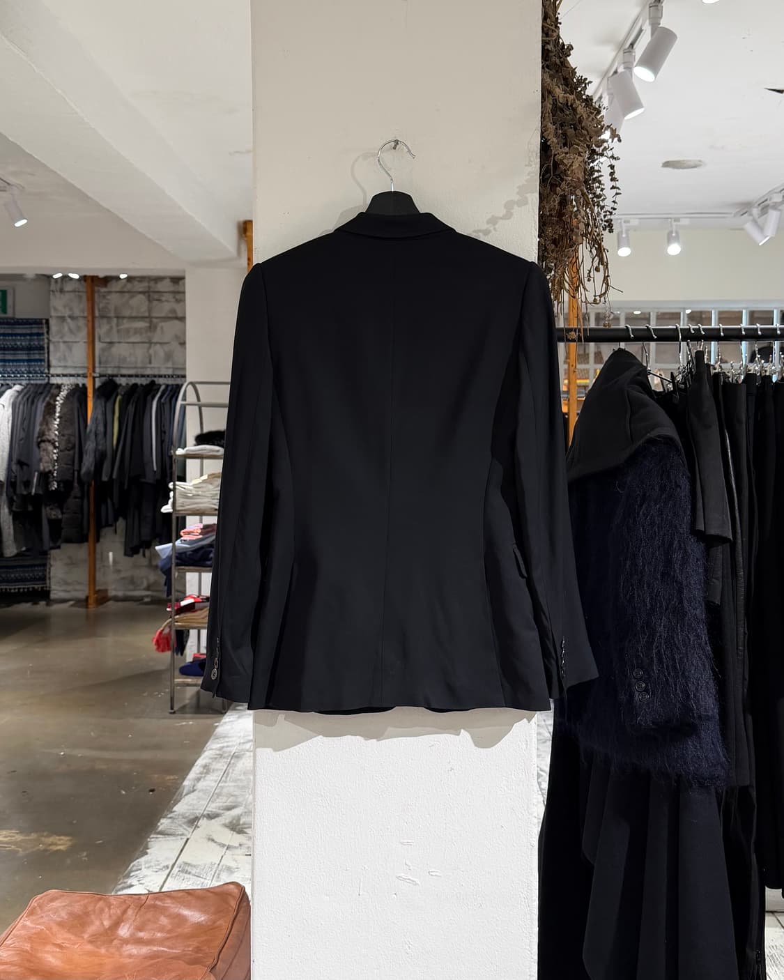 돌체앤가바나 블랙 울 레오파트 라이닝 테일러드 블레이저 자켓  상품이미지7