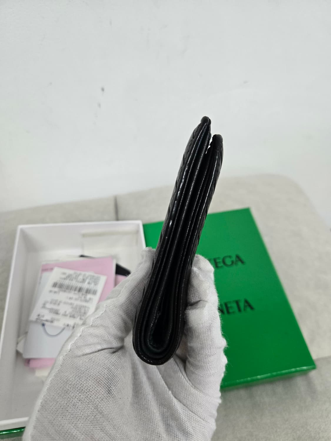 [보증서 정품] 보테가베네타 반지갑 상품이미지3