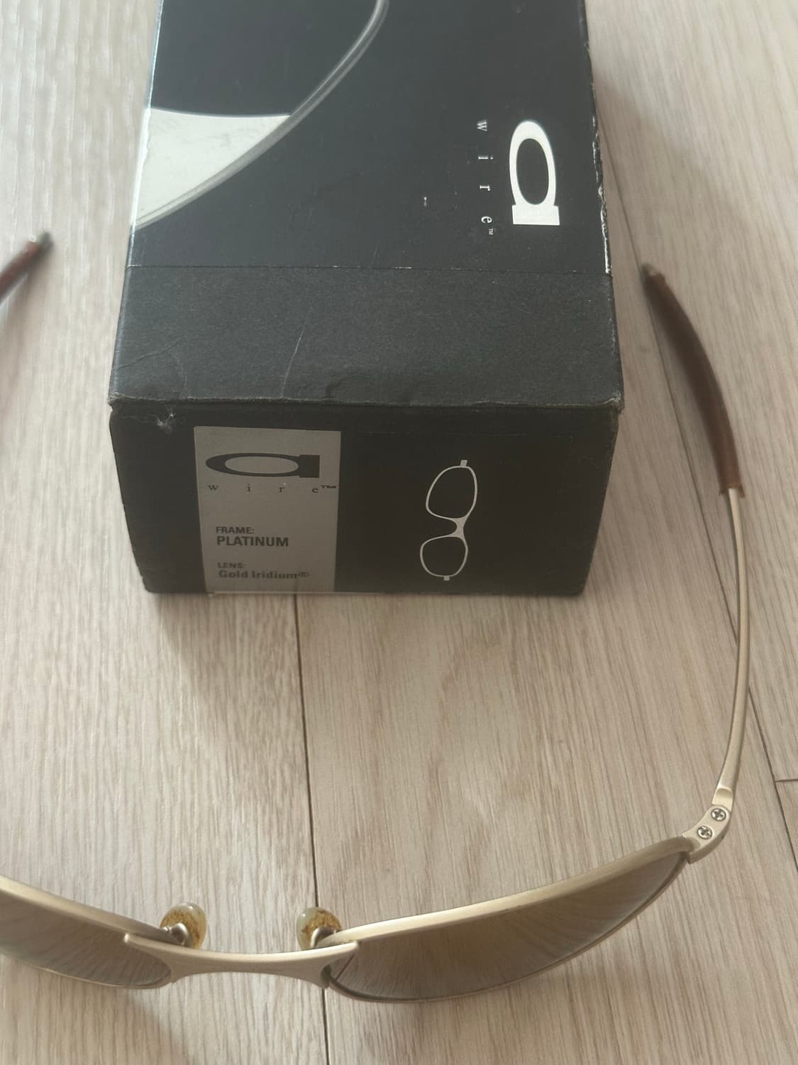 oakley a wire platinum gold iridium 상품이미지5