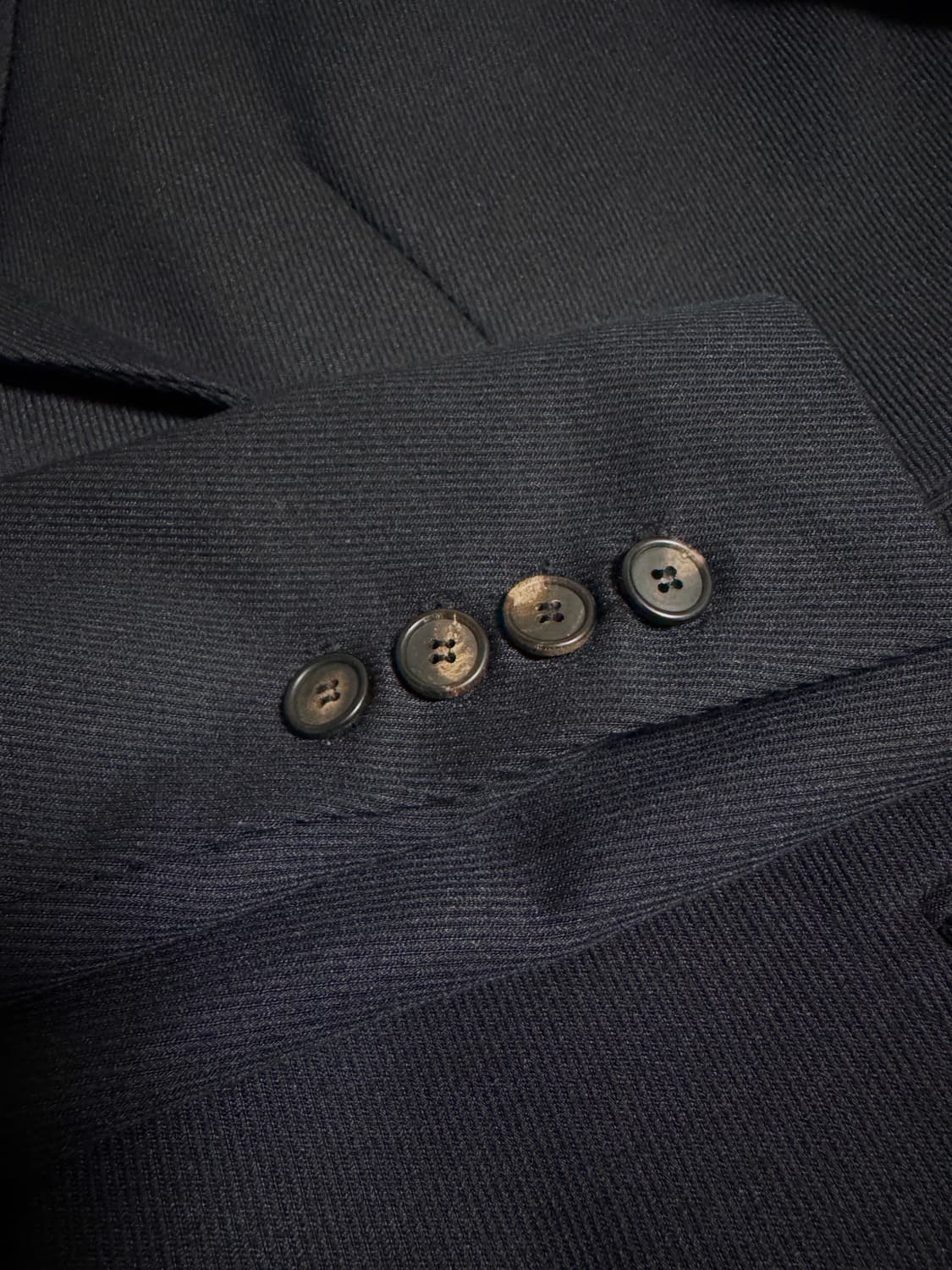 트리밍버드 트윌 셋업 자켓 네이비 상품이미지3