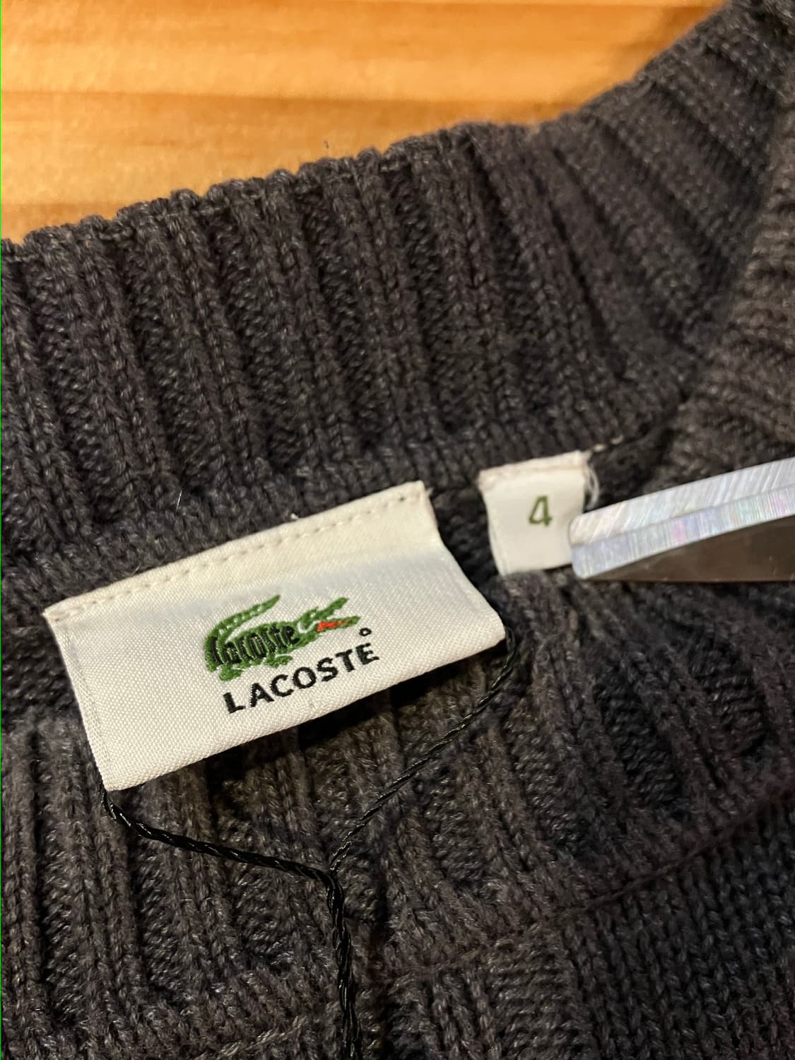 라코스테 니트 차콜  #csz2107 상품이미지5
