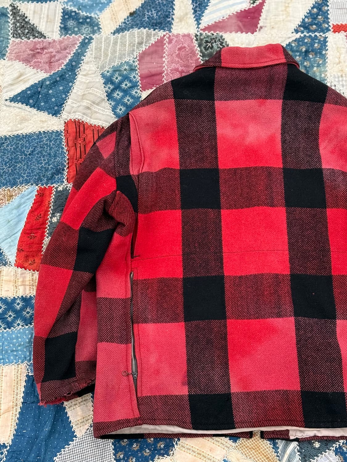 1940‘s Buffalo Check Wool Hunting Jacket 상품이미지6