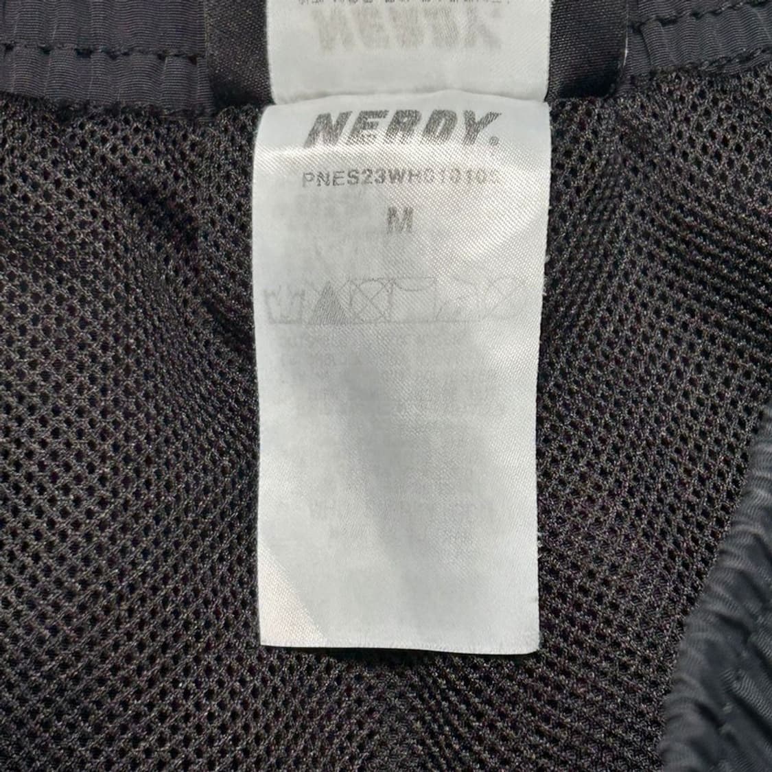 NERDY 우븐 반바지 블랙 M 상품이미지6