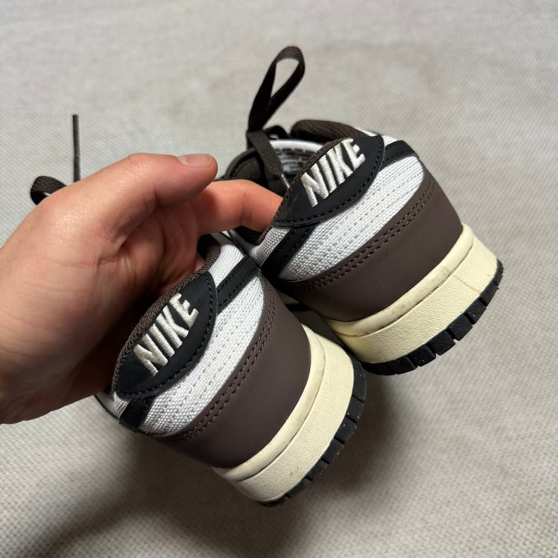 나이키 덩크 로우 레트로 넥스트 네이쳐 바로크 브라운 화이트 상품이미지5