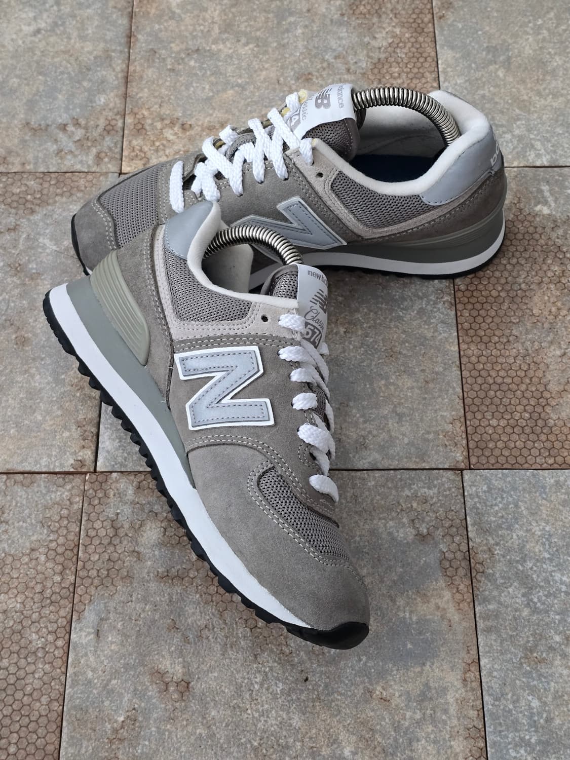 (225)뉴발란스 574 그레이  상품이미지4
