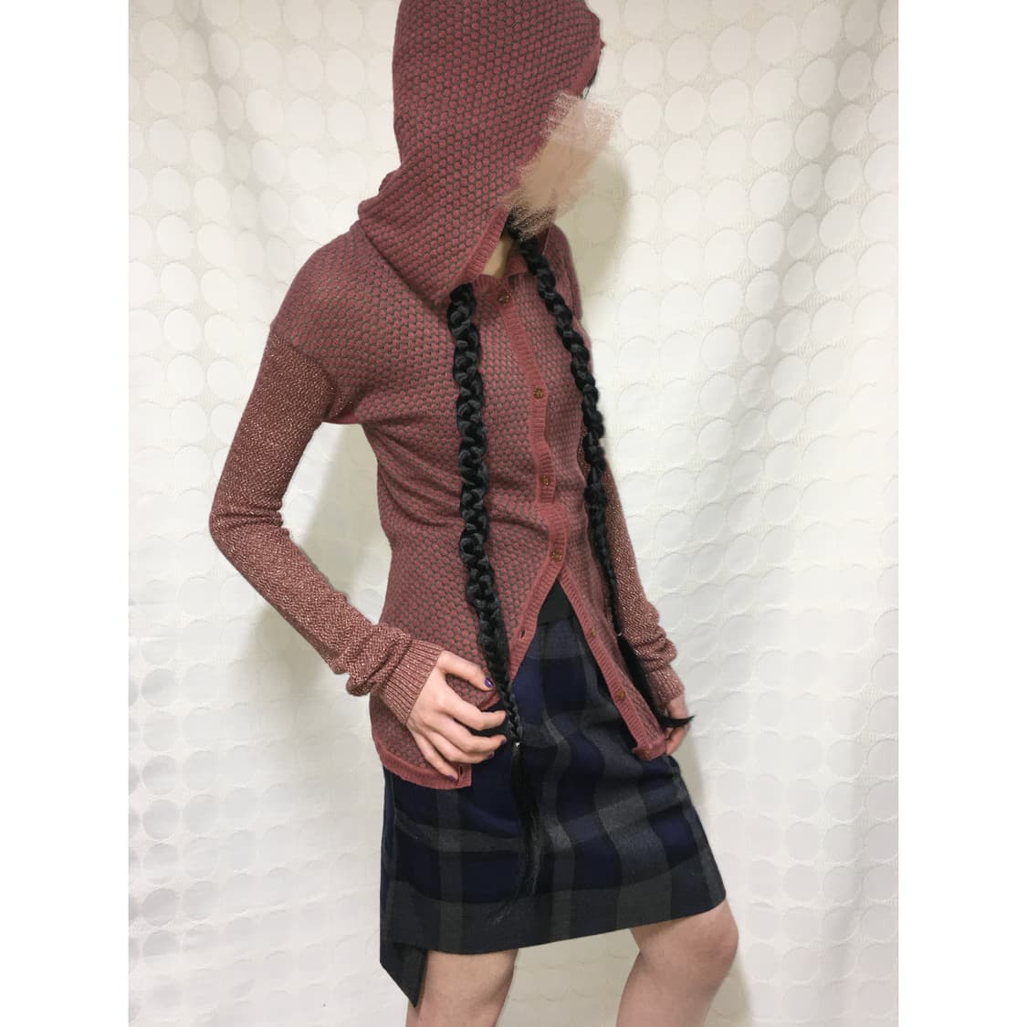 vivienne westwood니트 후드가디건 상품이미지2