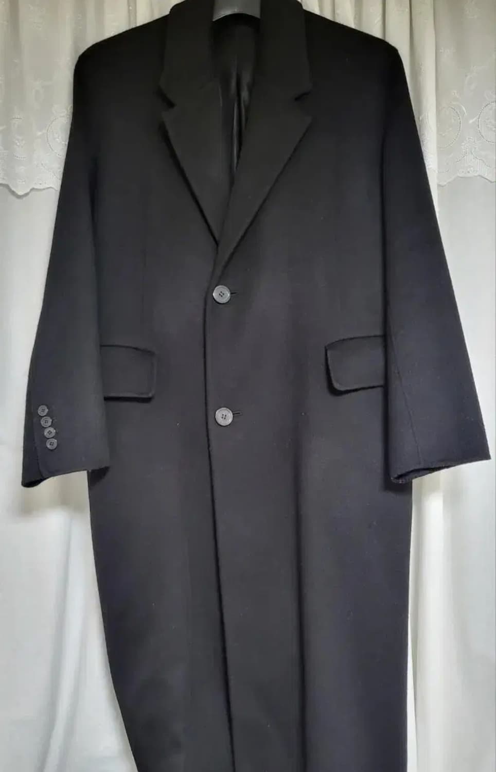 솔리드옴므  핸드메이드 캐시미어 트윌코트 상품이미지2