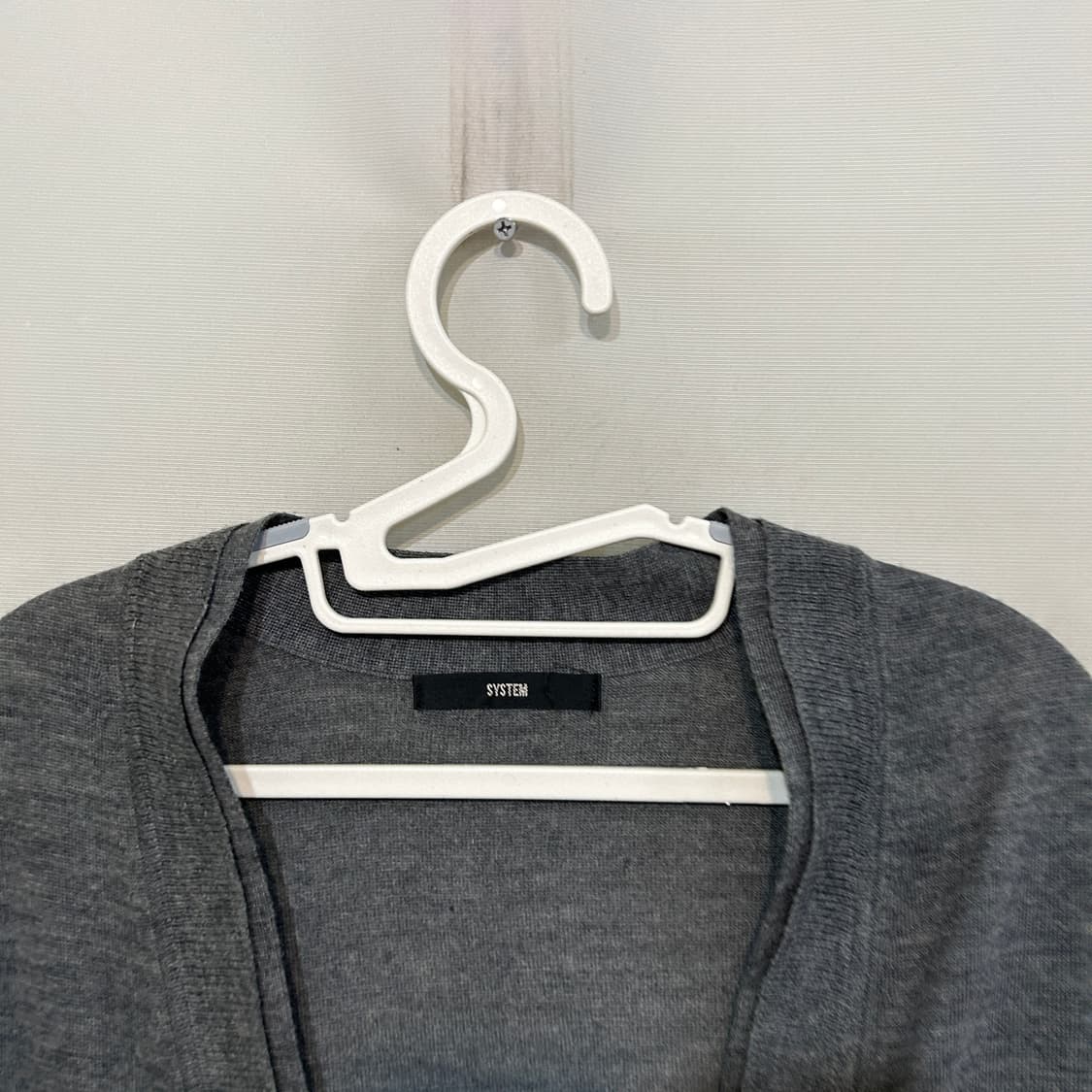 한섬 시스템 니트 조끼 가디건 90 66  상품이미지2