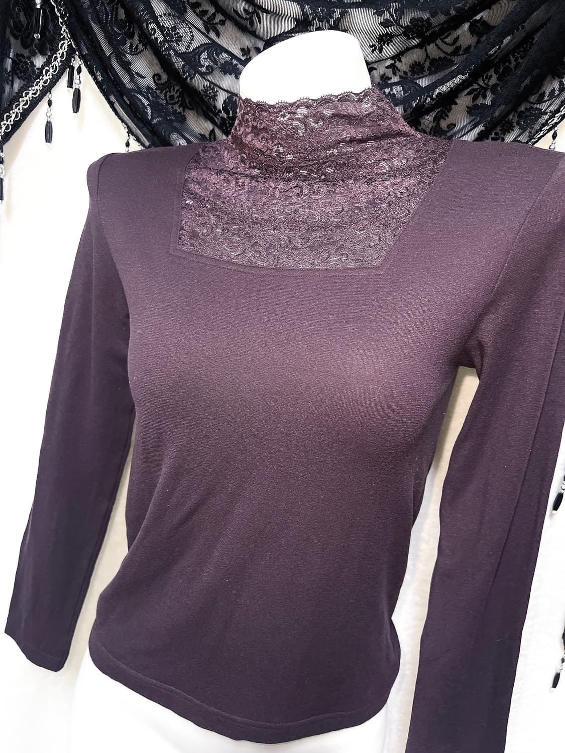 라떼갸루 로맨틱 레이스 목폴라 로걀탑 오리엔탈 엔틱 모리 핀터 페어리 상품이미지7