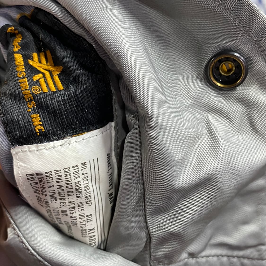 알파인더스트리 리버시블 아폴로 ma1 점퍼 B4244 상품이미지4