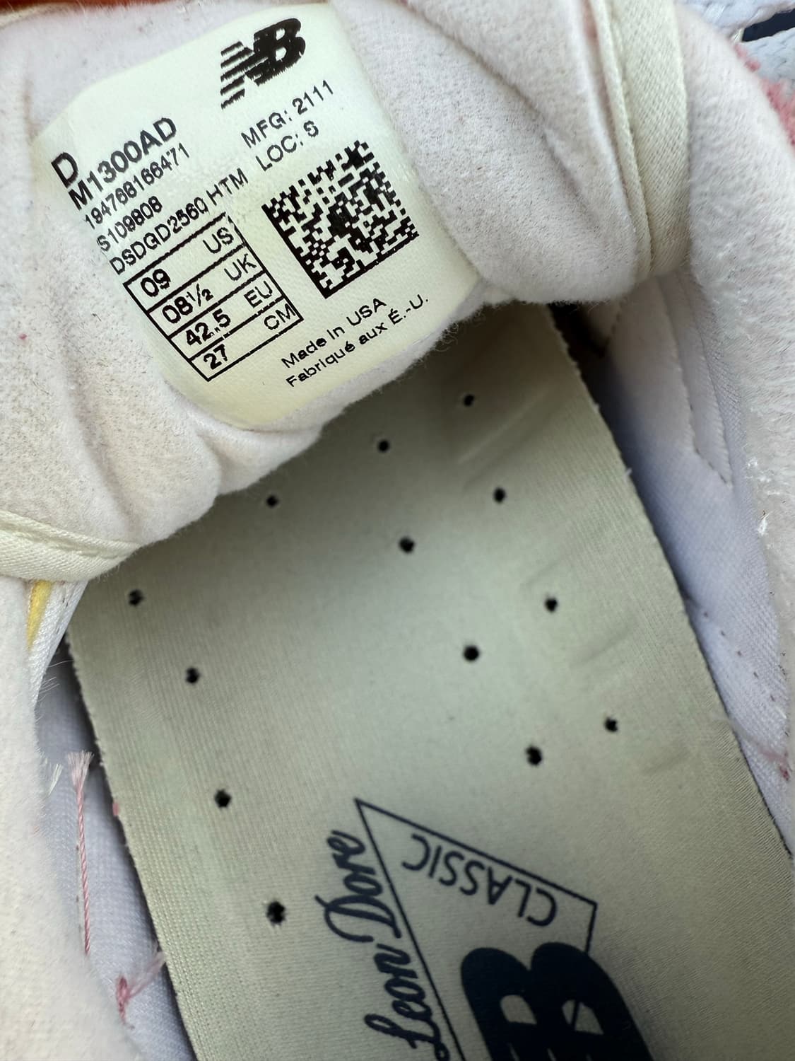 뉴발란스 x 에메 레온 도르 1300 더스티 핑크 270 상품이미지4