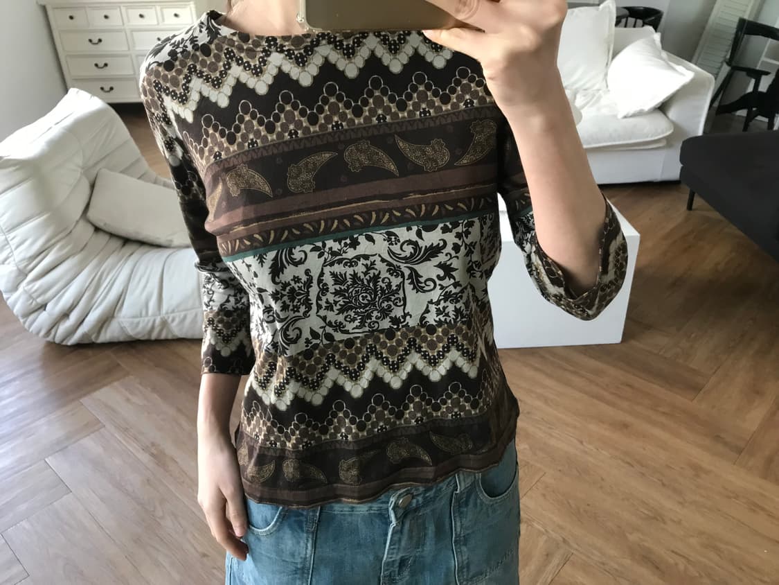 vintage pattern t-shirts 상품이미지2