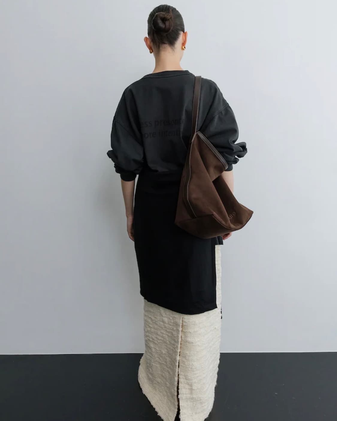 Unisex Aperture Boxy T-Shirt - Black 상품이미지2
