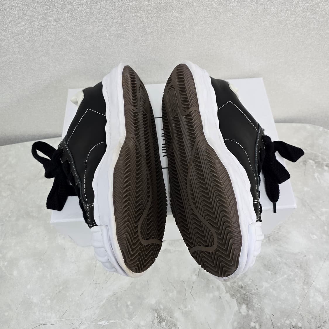 메종 미하라야스히로 블레이키 레더 스니커즈 신발 43사이즈 판매 상품이미지3