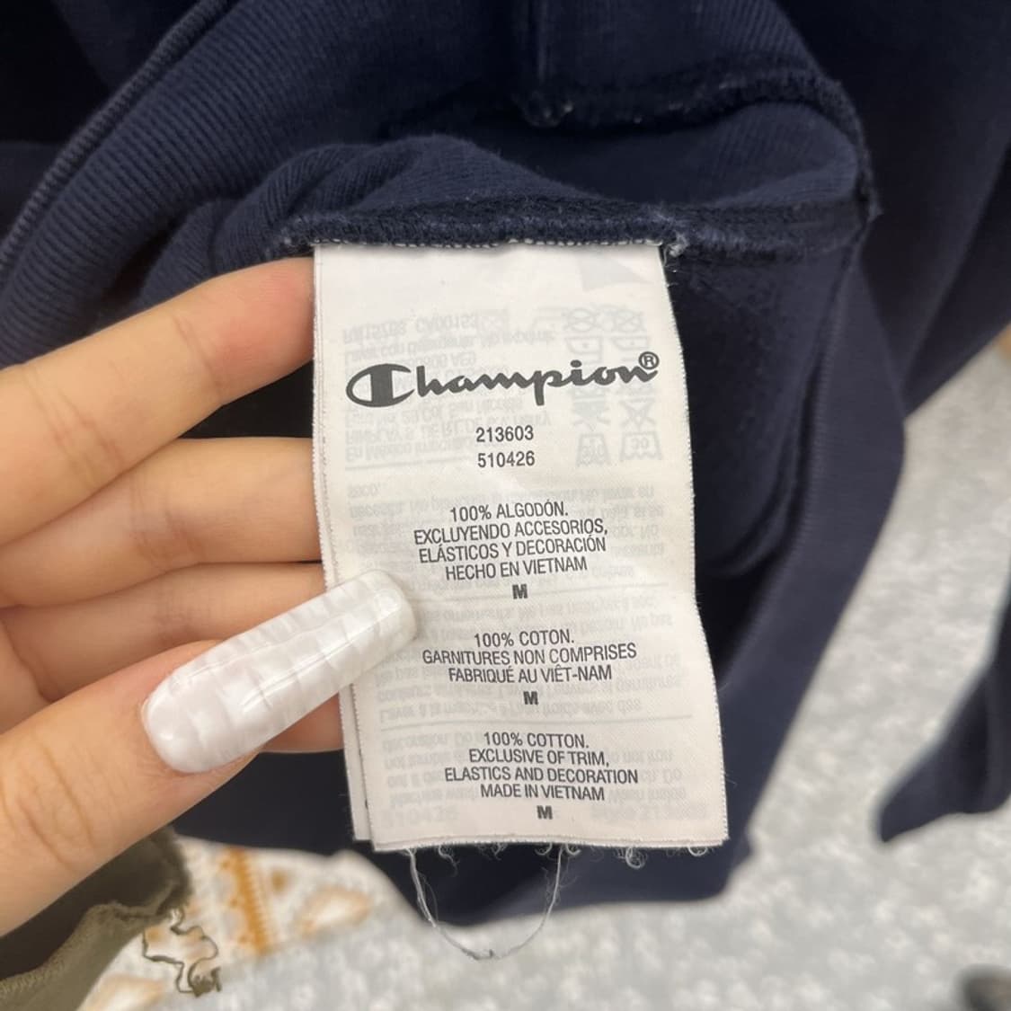 챔피온 리버스위브 모던 캐주얼 자수로고 맨투맨 M C10747 상품이미지6