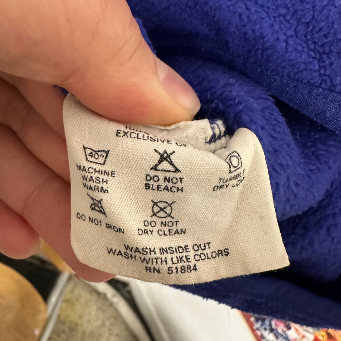 90‘s 파타고니아 신칠라 스냅티 ’퍼플/틸‘ 상품이미지6