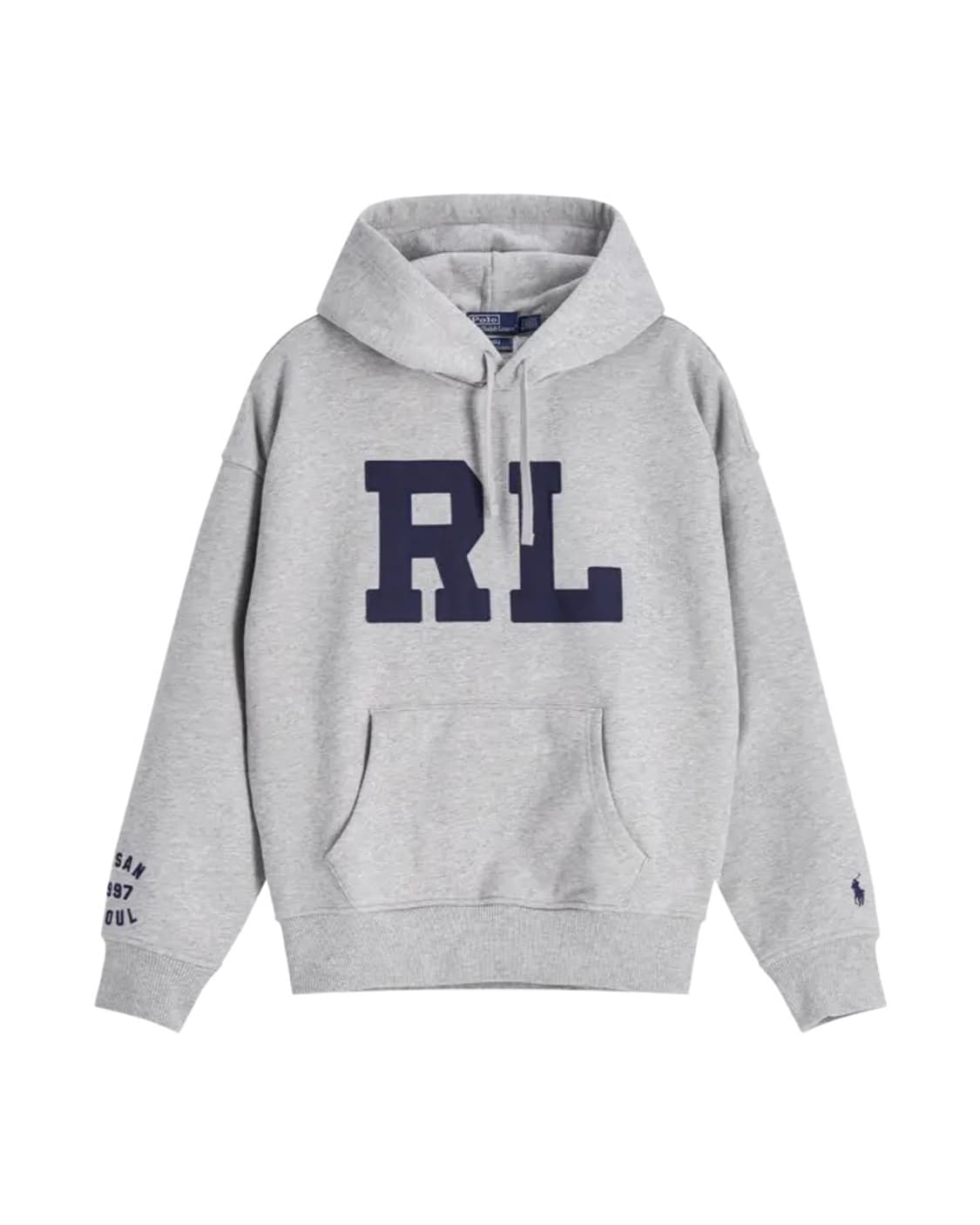 [L] 카시나 폴로랄프로렌 콜라보 후드 그레이 상품이미지1