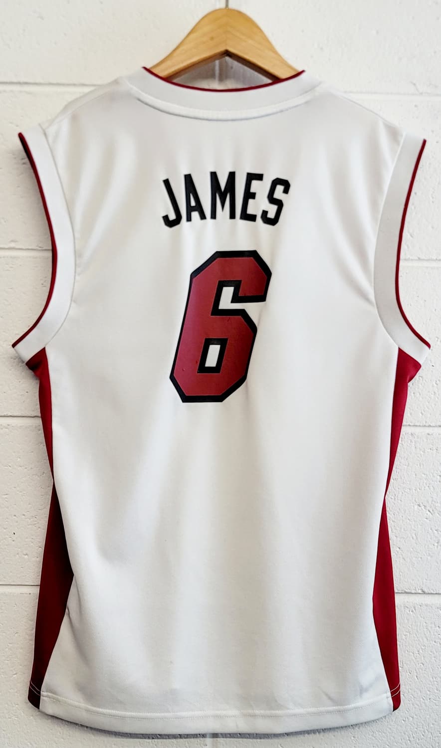 아디다스 NBA 마이애미 히트(No.6 르브론제임스) 져지(유니폼) 상품이미지2