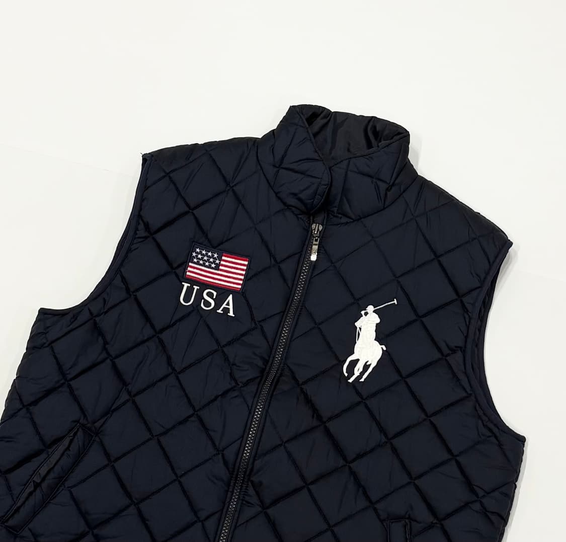 Polo 폴로랄프로렌 USA 성조기 퀄팅 조끼 상품이미지2