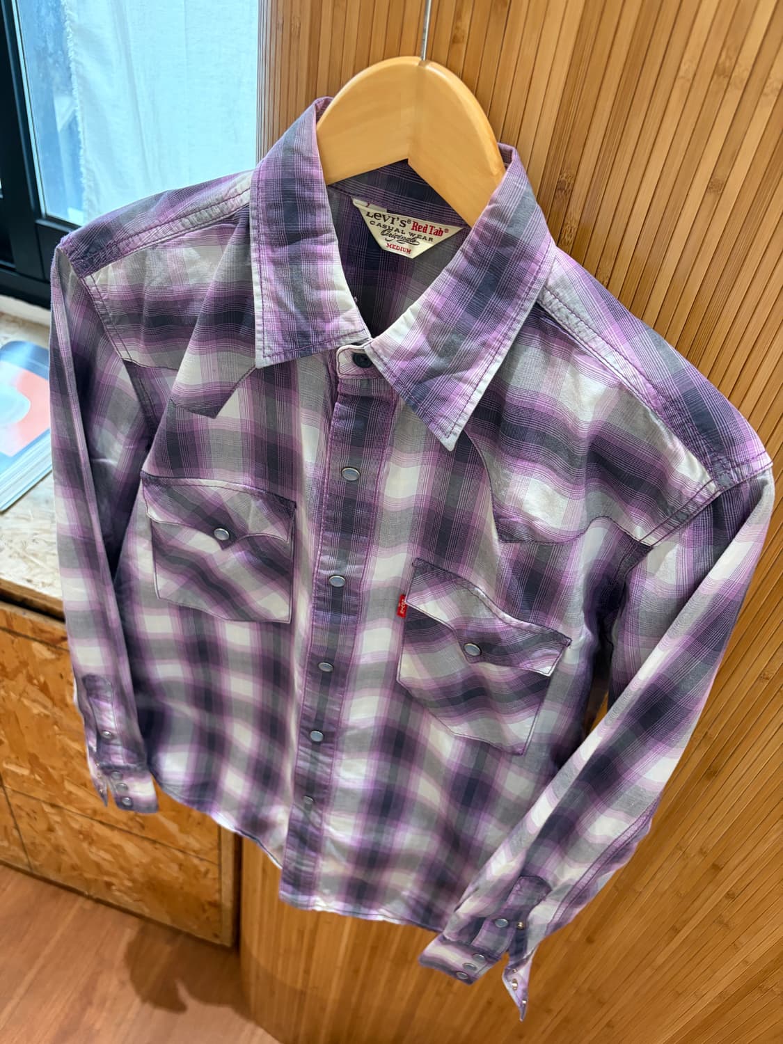 00s Levi's Western Shirt 상품이미지3