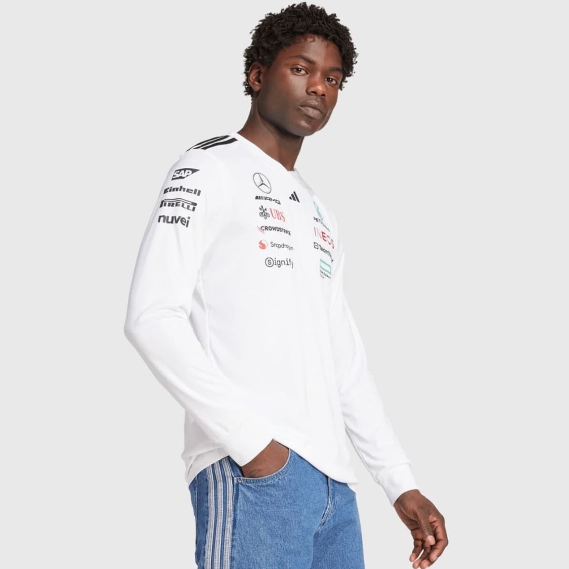 F1 메르세데스 아디다스 티셔츠 XL깔끔하니 상품이미지4
