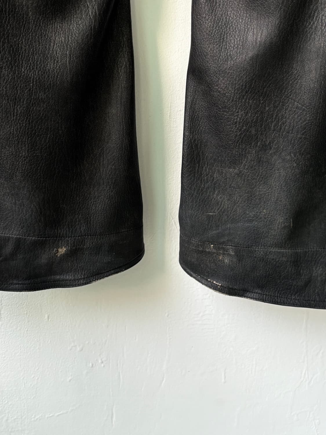 제이디드 런던 모토 드리프트 레더 부츠컷 트라우저 상품이미지6