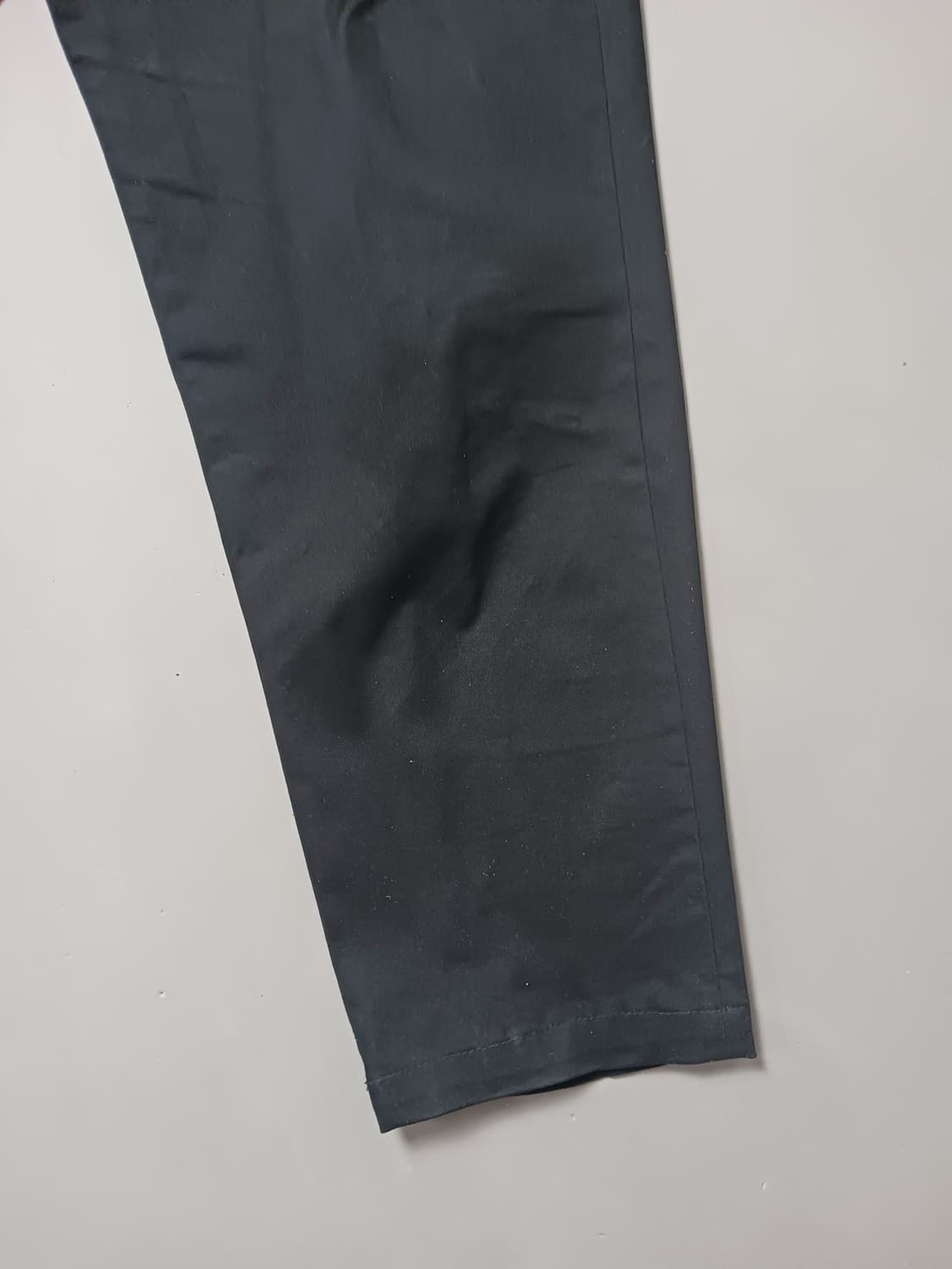 [34] 무신사 스탠다드 테이퍼드 치노 팬츠 블랙 상품이미지5