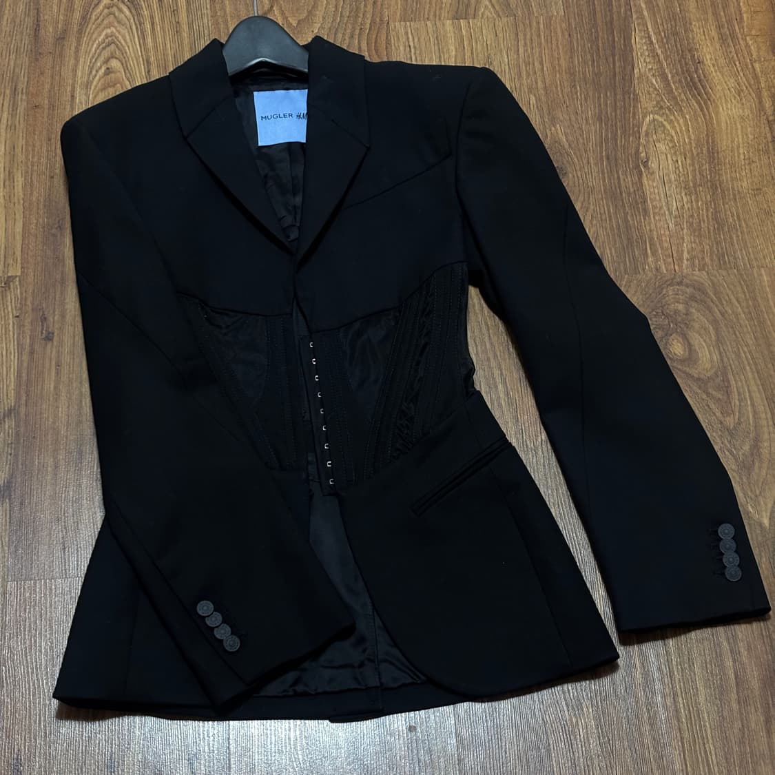 뮈글러 hm 코르셋 자켓 상품이미지4