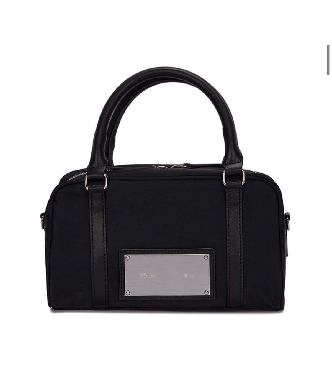 마뗑킴 BABY SPORTY TOTE BAG IN BLACK 상품이미지1