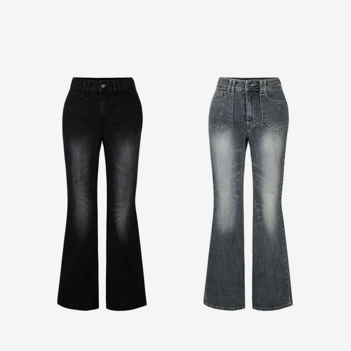 오도어 odor Vintage shaper jean 블랙 상품이미지2